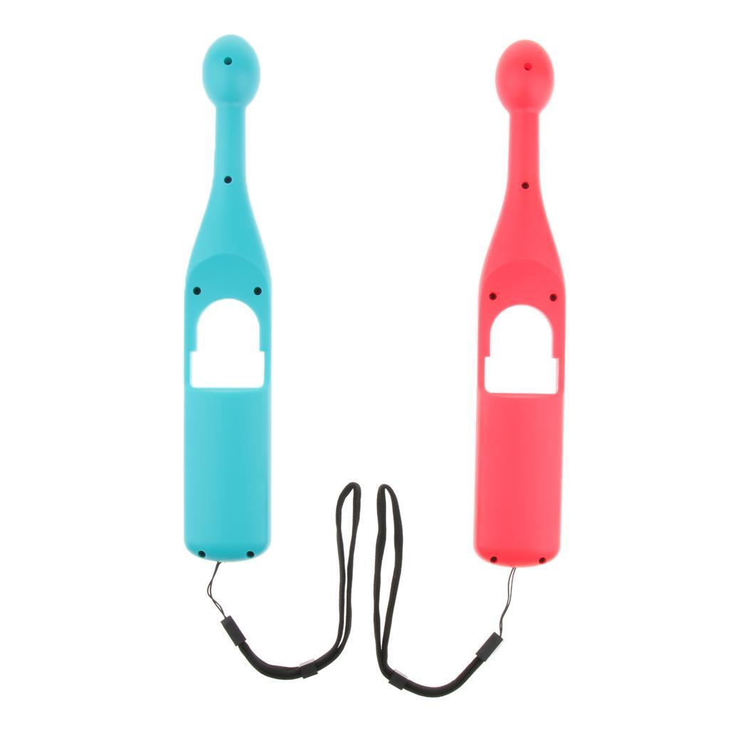 2 Pieces Drumstick Game Handle Grip for Nintendo Switch Joy-Con Controller