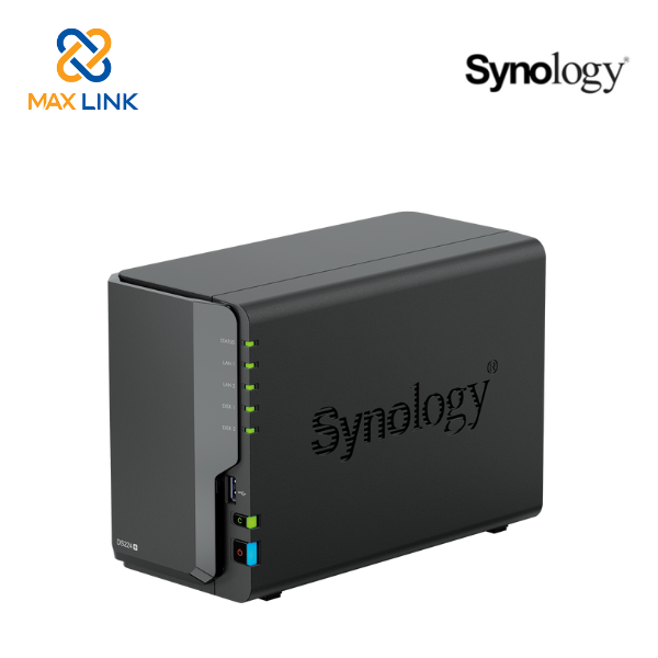 Thiết bị lưu trữ NAS Synology DS224+ - Hàng Chính Hãng