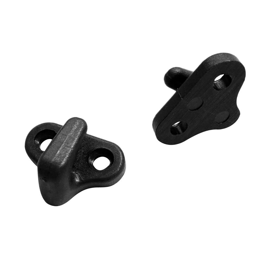 4  Nylon Replacement Kayak Lashing Hooks /   with Screws