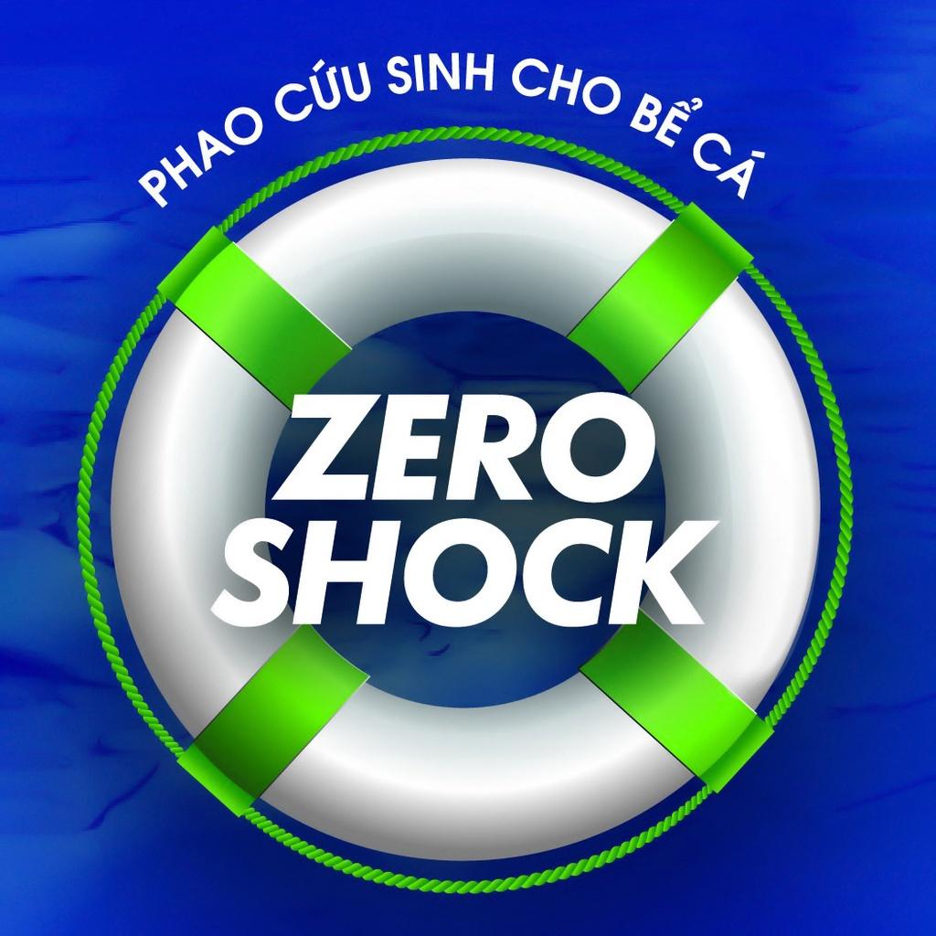 ExtraBio Zero Shock - Chống Sốc, Giảm Stress, khử clo và kim loại nặng, Phục Hồi Nhanh Cho Cá Cảnh, Tép Cảnh-shopleo