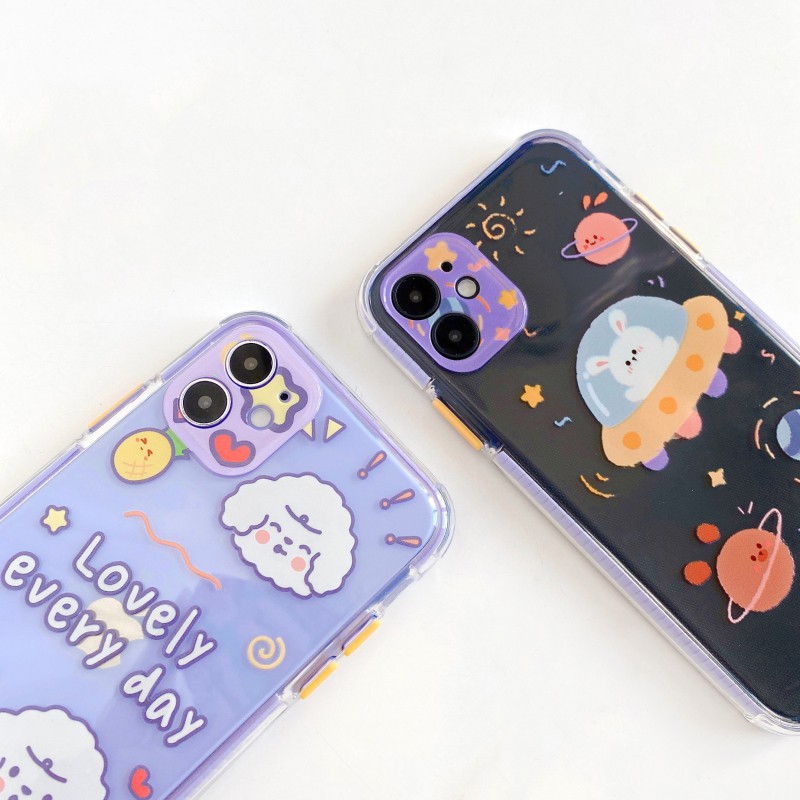 Ốp Lưng iPhone Viền Chống Trượt Lovely Everyday Dành Cho iPhone 6 / 6 Plus / 7 / 7 Plus / 8 / 8 Plus / X / Xs / Xs Max / 11 / 11 Pro / 11 Pro Max / 12 / 12 Pro / 12 Pro Max