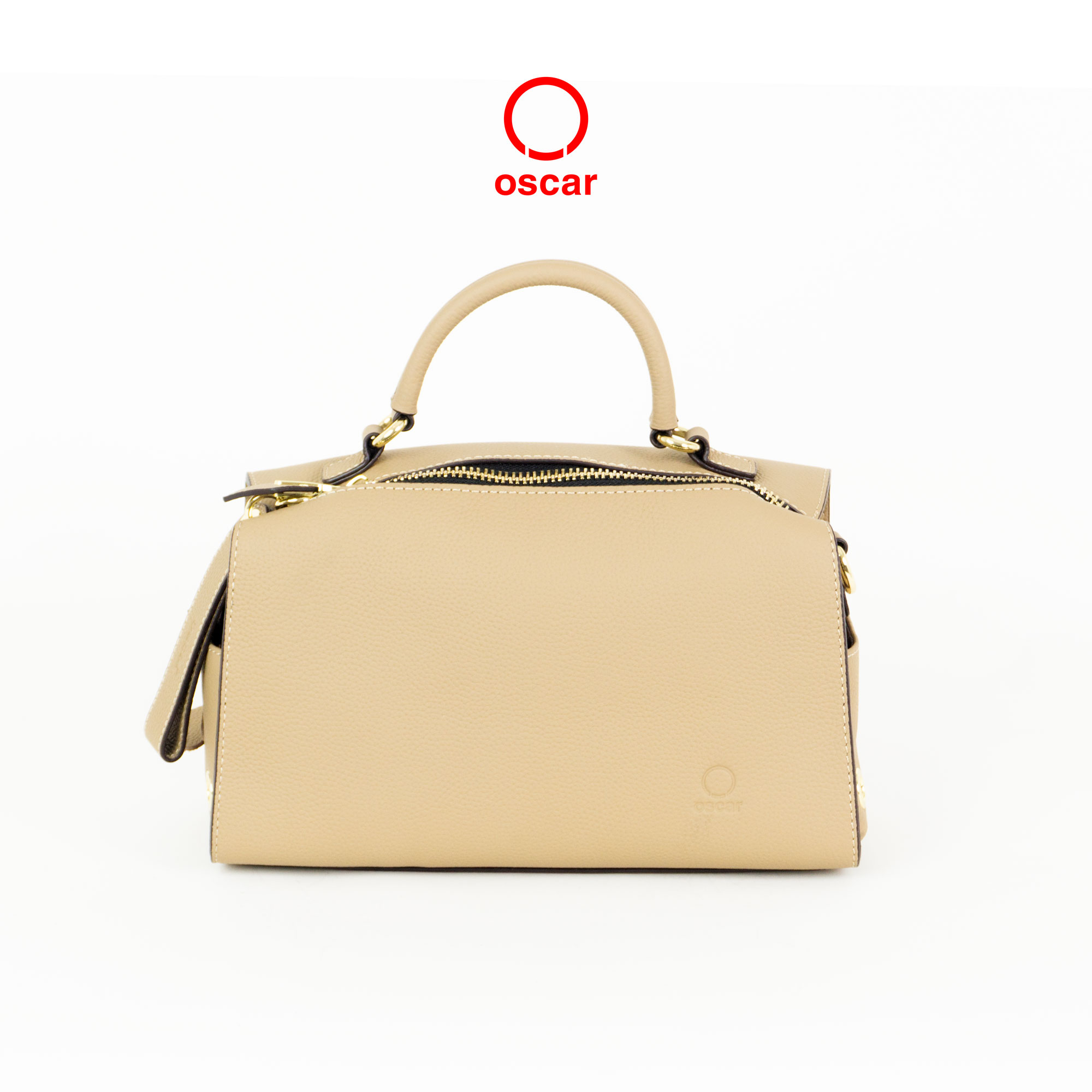 Túi Đeo Oscar Ngăn Đôi Phối khóa Metallic Gài OCWHBL 096