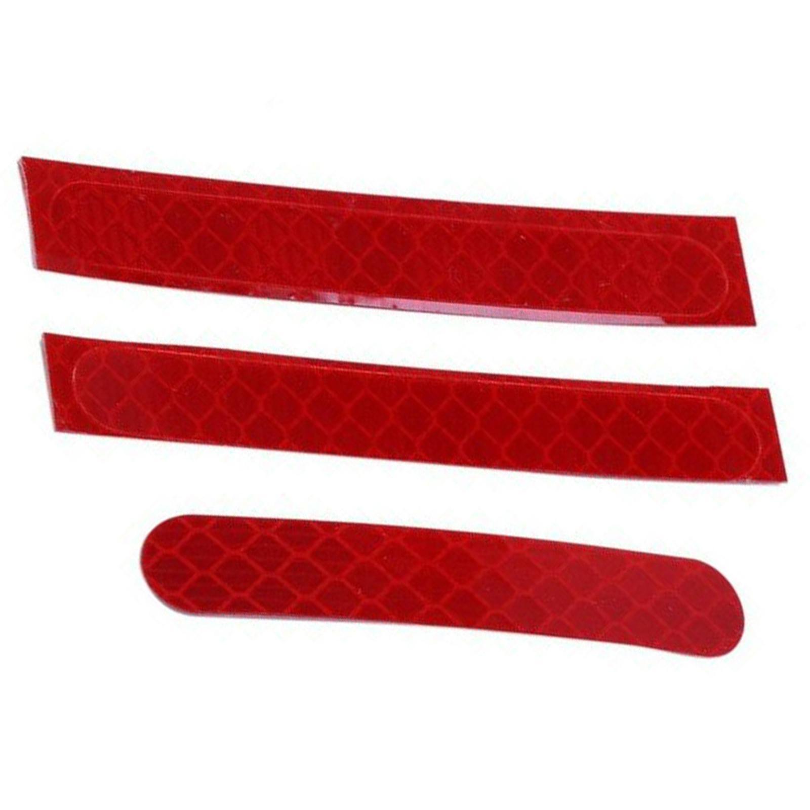 3x Reflective Sticker Self-Adhesive Electric Scooter for ES2 Series Front Rear Fork