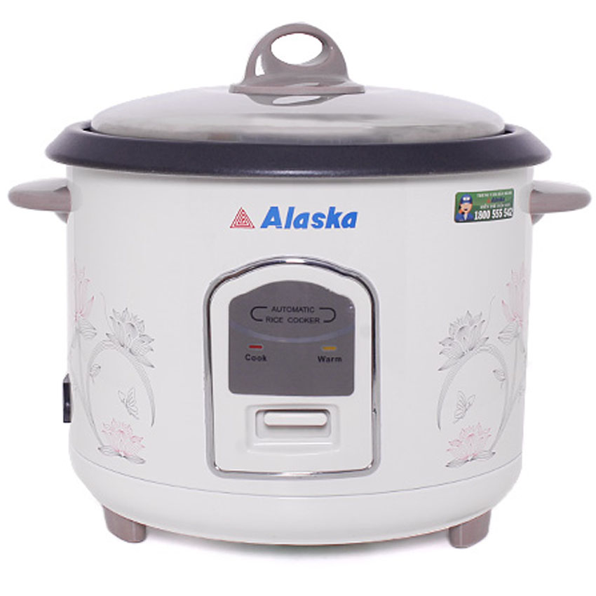 NỒI CƠM ĐIỆN NẮP RỜI ALASKA 1.8 LÍT CR-18 - hàng chính hãng