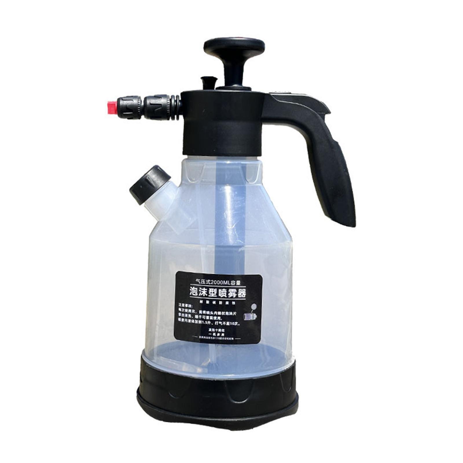Foam Sprayer 2L Potable Portable Garden Pump Sprayer for Vehicle Lawn Window