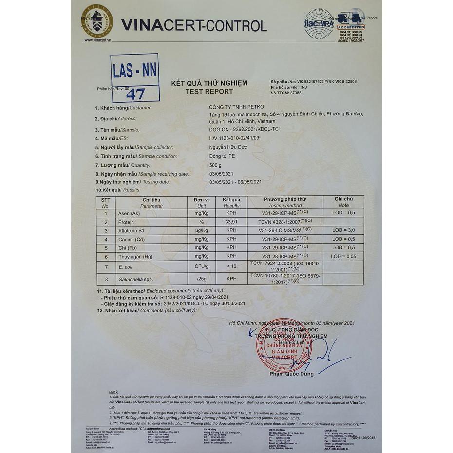 Thức ăn cho mèo - Thức ăn hạt - Thức ăn hạt cho mèo CATS'ON bao 5kg
