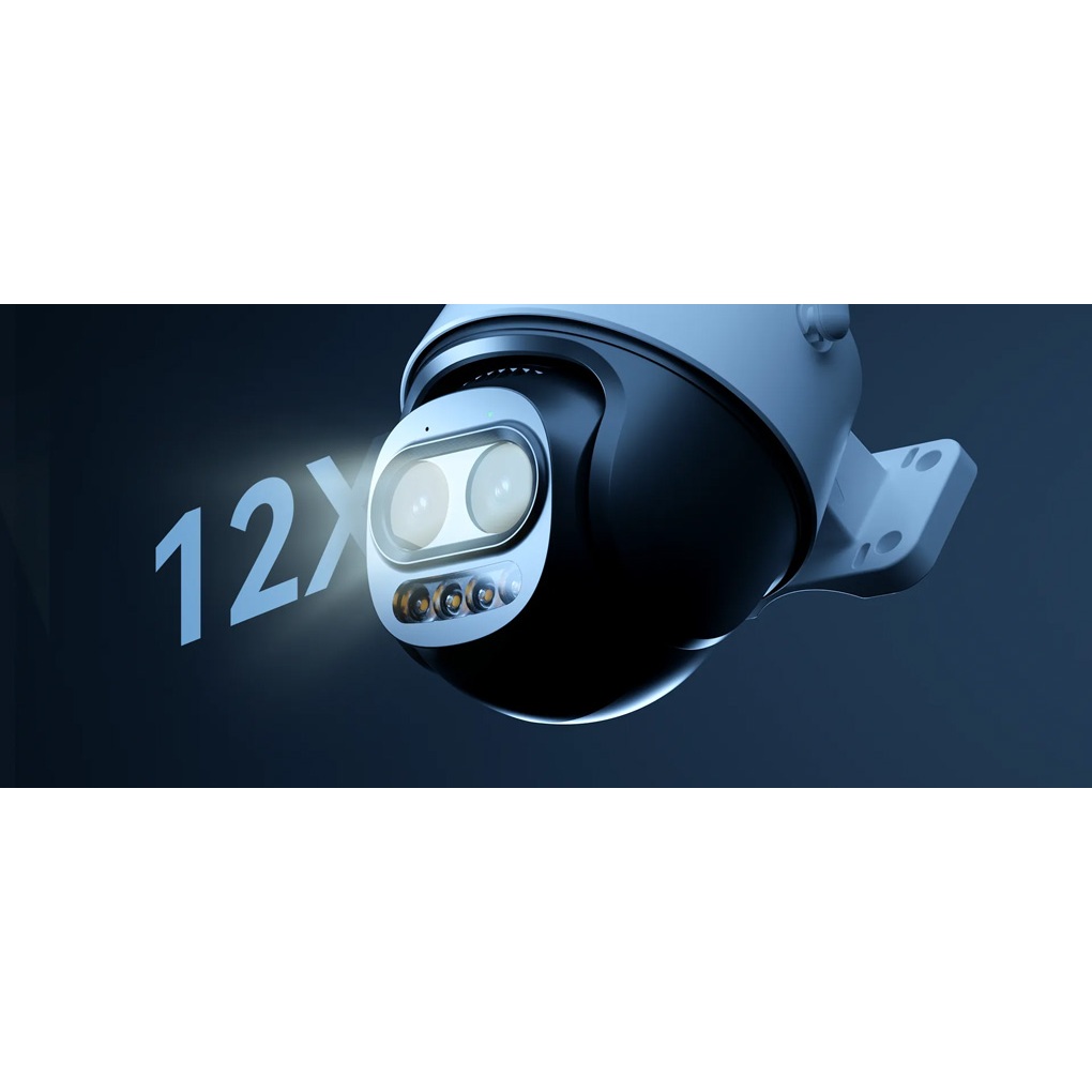 CAMERA IP WIFI NGOÀI TRỜI IMOU S7DP 5MP ZOOM 12X - Xoay 360 độ, Màu ban đêm, Cảnh báo Đèn Còi, Đàm Thoại 2 chiều