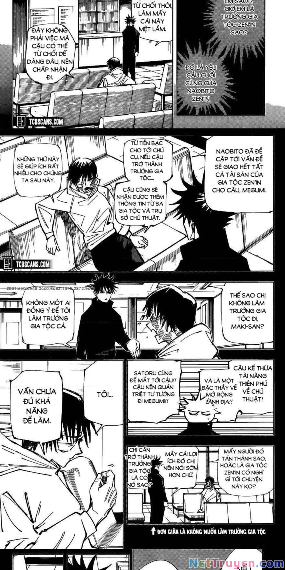 jujutsu kaisen - chú thuật hồi chiến chapter 148 3