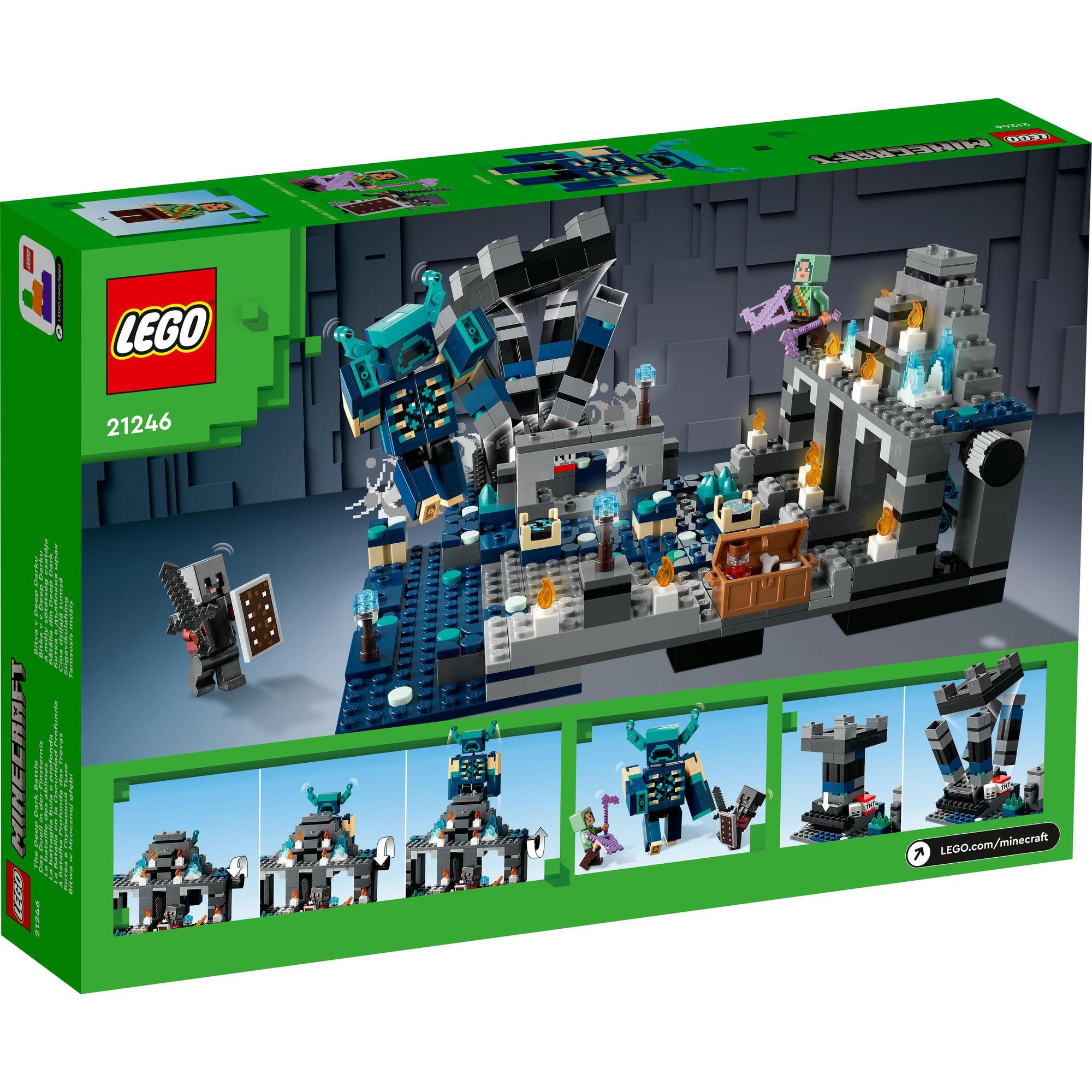 LEGO Minecraft 21246 Trận Chiến Tại Đầm Lầy