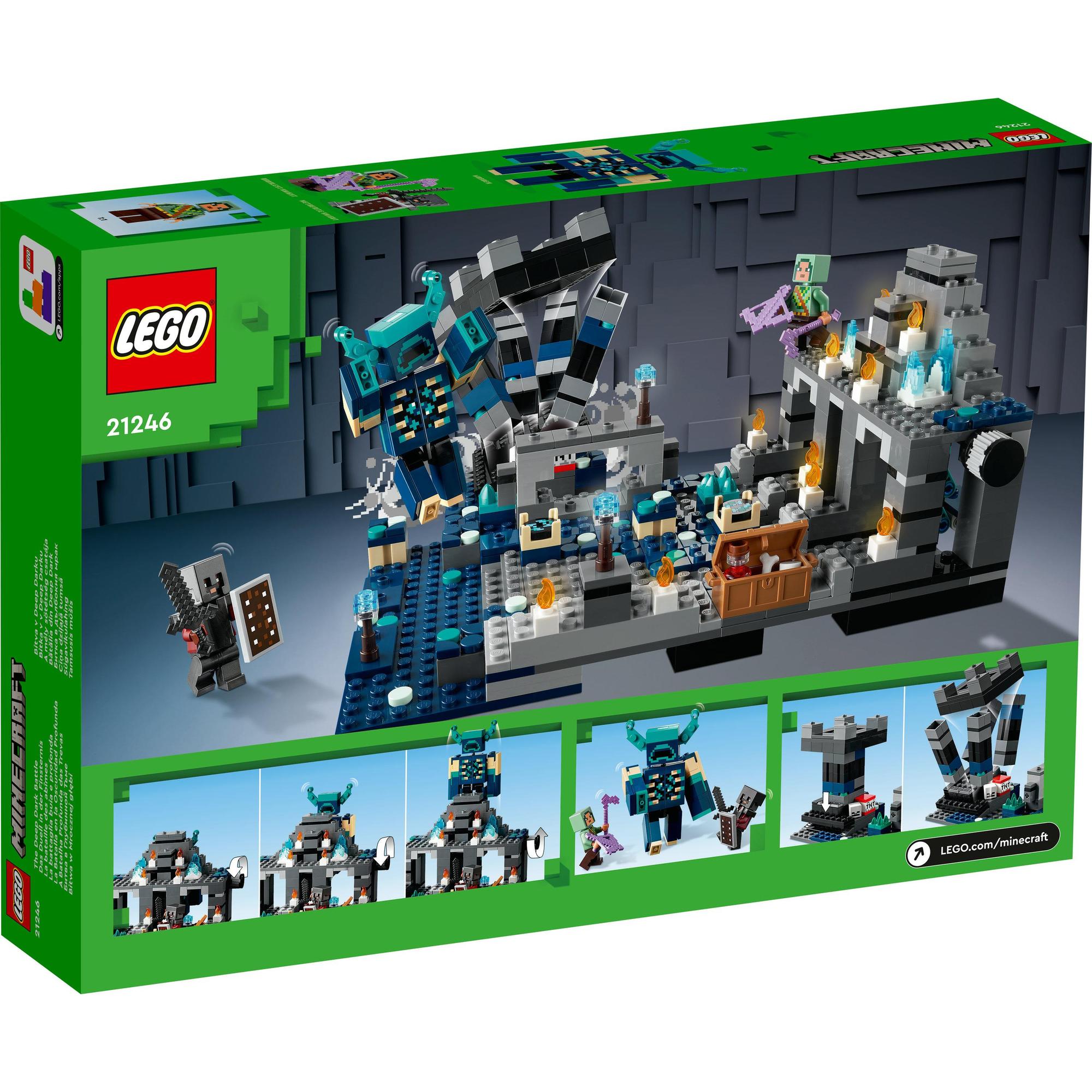 LEGO Minecraft 21246 Trận Chiến Tại Đầm Lầy (584 Chi Tiết)