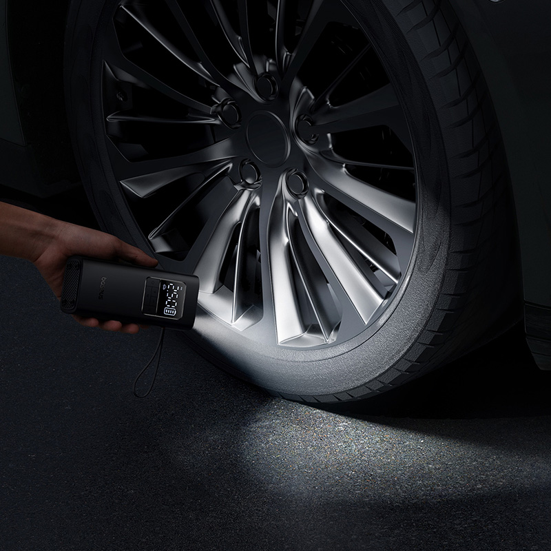Máy Bơm Lốp ÔTô Không Dây Baseus SuperMini Pro Series Wireless Car Inflator 50W 4000mAh - Hàng chính hãng