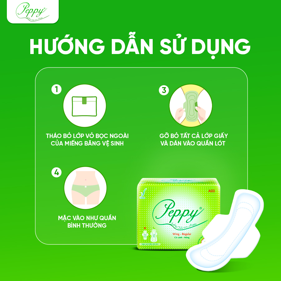 COMBO 12 gói Băng Vệ Sinh AO3 Ngày Và Đêm, Siêu Thấm, Siêu Mỏng Nhẹ, Mặt Lưới, Có Cánh (7 Miếng)
