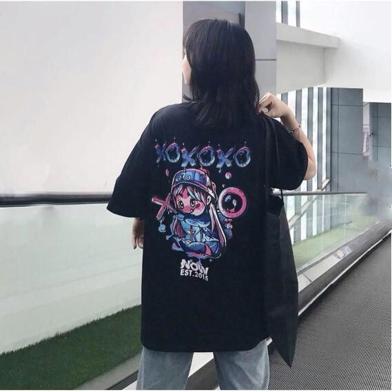 Áo thun nam nữ vải thun cotton mềm mịn thấm hút mồ hôi form 75kg