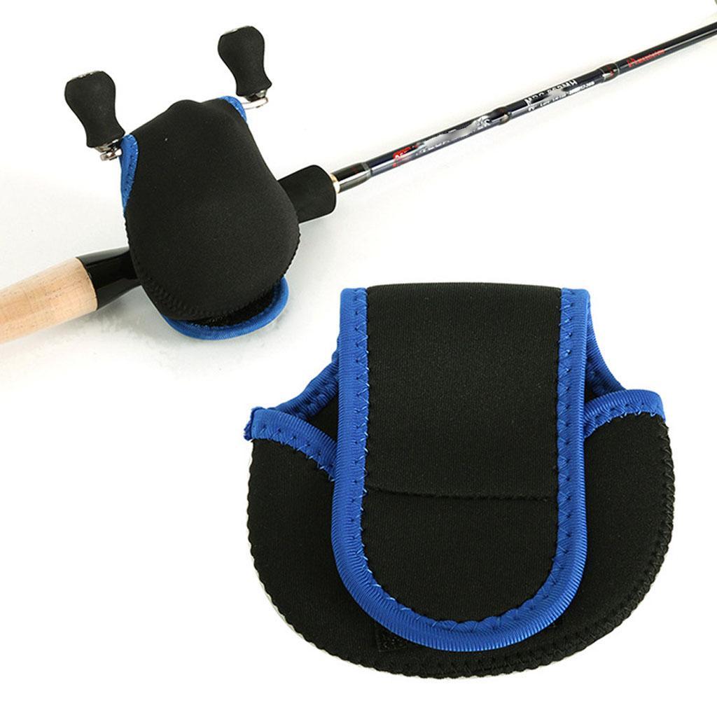 2pcs Baitcasting Reel Bag Reel Cover Fishing Reel Pouch Protective Case Storage Reel Pouch