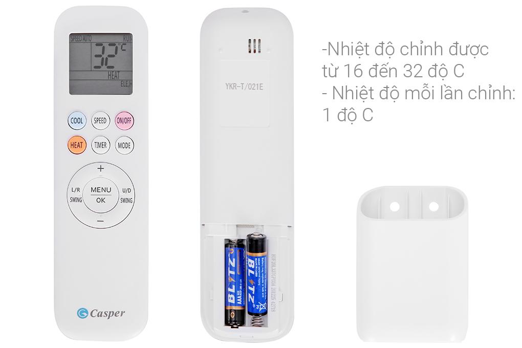 Máy lạnh Casper Inverter 1 HP GC-09IS32 - Hàng chính hãng - Giao hàng toàn quốc