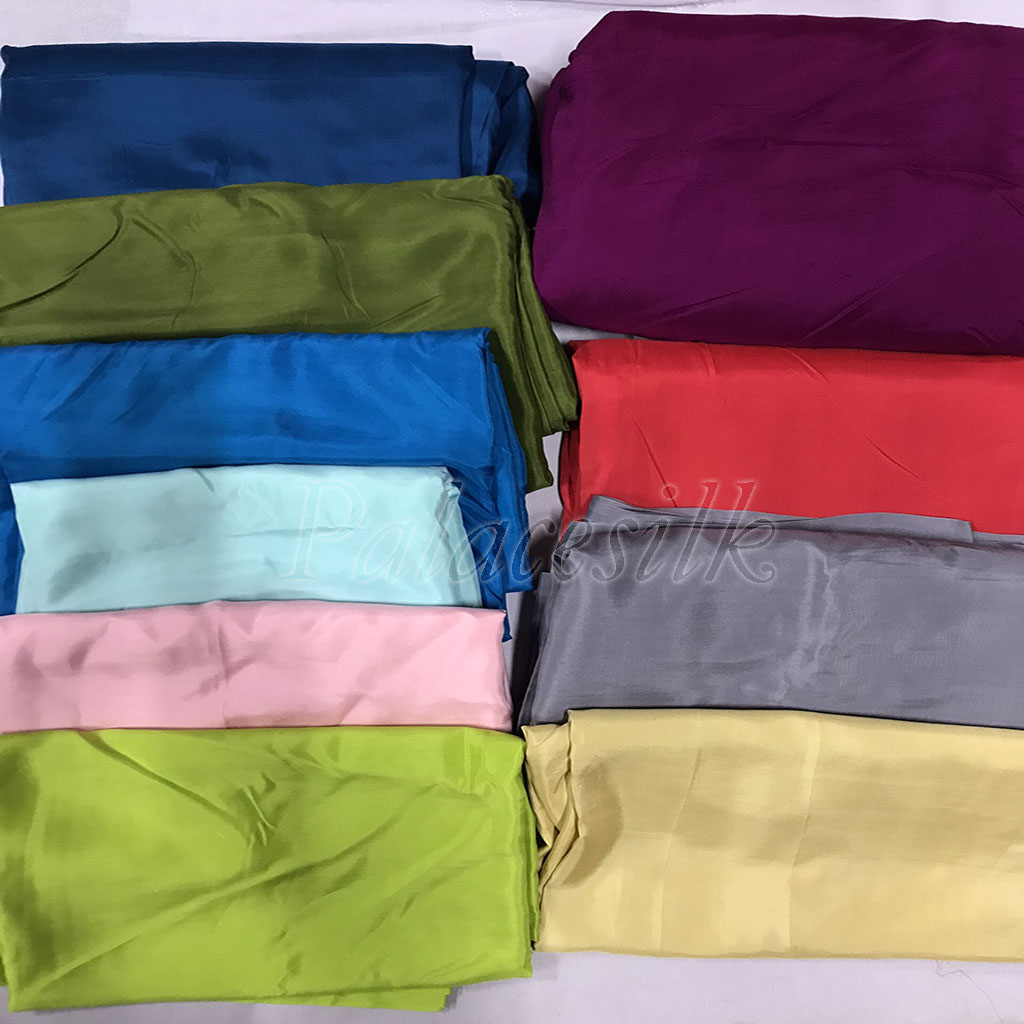 Vải Lụa Tơ Tằm - Tằn Lu Palacesilk may các loại váy áo, 100% silk #mềm#mượt#nhẹ &amp; thoáng, khổ rộng 90cm