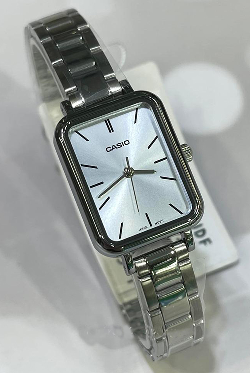  Đồng Hồ Casio_ Nữ _LTP-V009D-2EUDF _ Dây Kim Loại _ 3 Kim _ Chống Nước