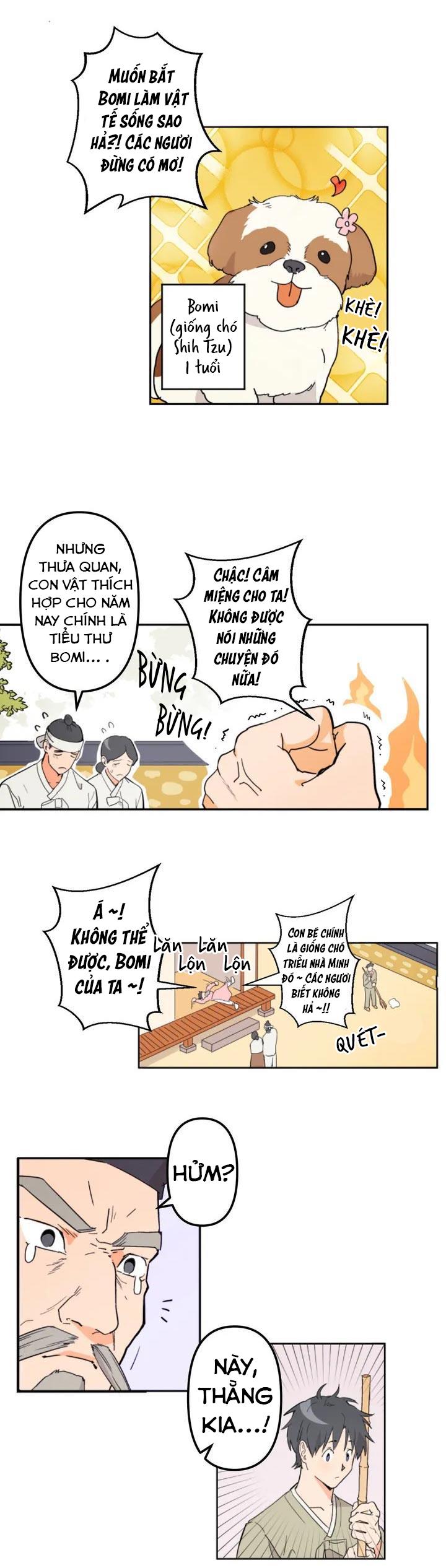 bl cổ trang - âu cổ ngắn nhà kim chapter 5.1 4