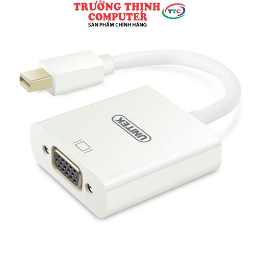 Cáp Mini Displayport -&gt; VGA Unitek (Y - 6327BK) - HÀNG CHÍNH HÃNG
