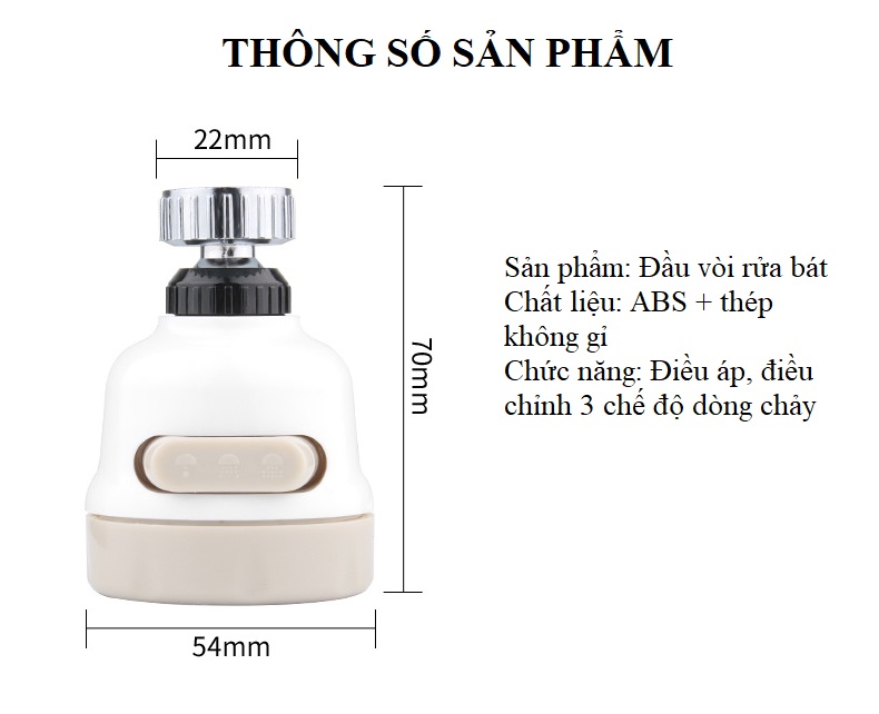 Đầu vòi g-02- Sản phẩm không thể thiếu cho ngôi nhà thông minh của bạn