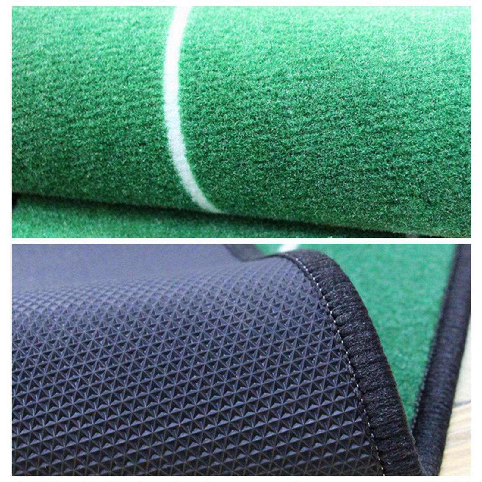 Golf Putting Mat Golf Hitting Mat Golf Training Equipment Portable Golf Practice Mat Golf Putting Trainer for Indoor Outdoor Gifts for Golfers