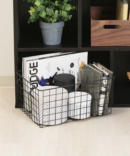 Giỏ sắt décor đựng đồ đa dụng Seiwa Pro - Hàng nội địa Nhật Bản, nhập khẩu chính hãng từ Nhật Bản