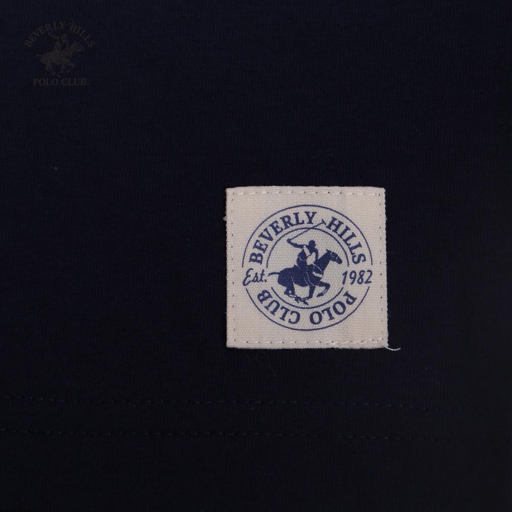 Áo thun nam tay dài 100% cotton Beverly Hills Polo Club - TSMRLS20TL133