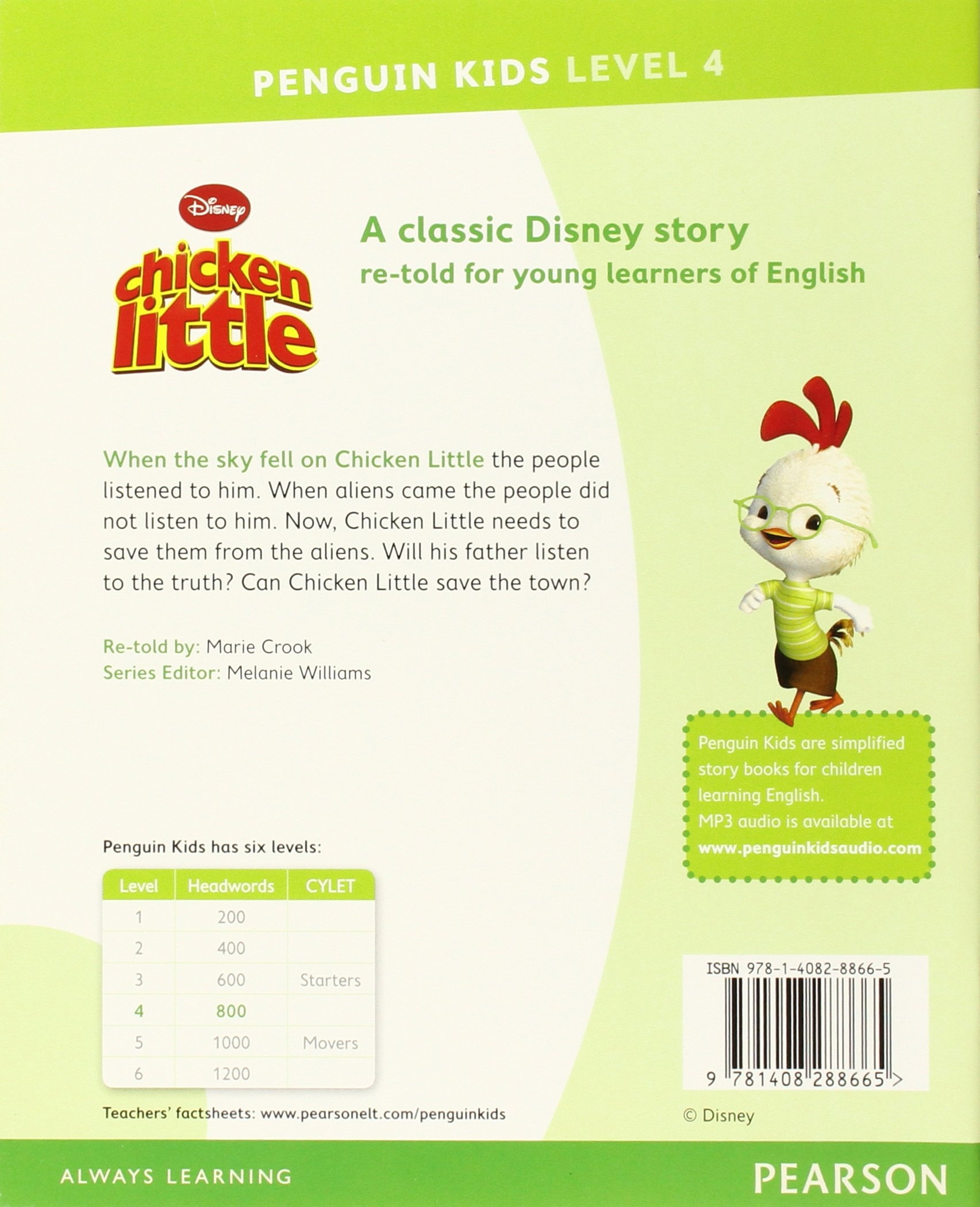 Level 4: Disney Chicken Little (Pearson English Kids Readers)