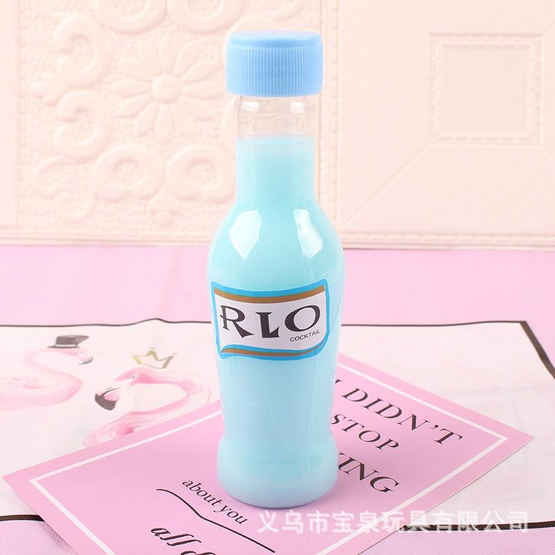 SLIME chai nước ngọt màu sữa 6 màu dạng lỏng Slam thiết kế độc đáo ấn tượng squishy
