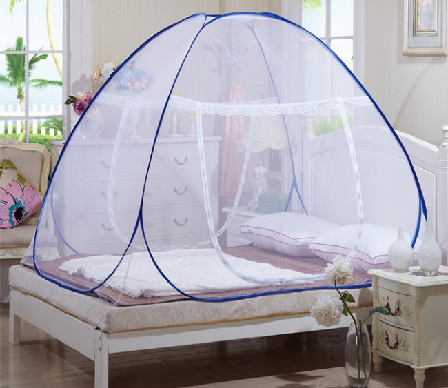 Màn Chụp Tự Bung - Gấp Gọn Thông Minh 1 Cửa Thế Hệ Mới - Sản phẩm Tiện Lợi Gia Đình