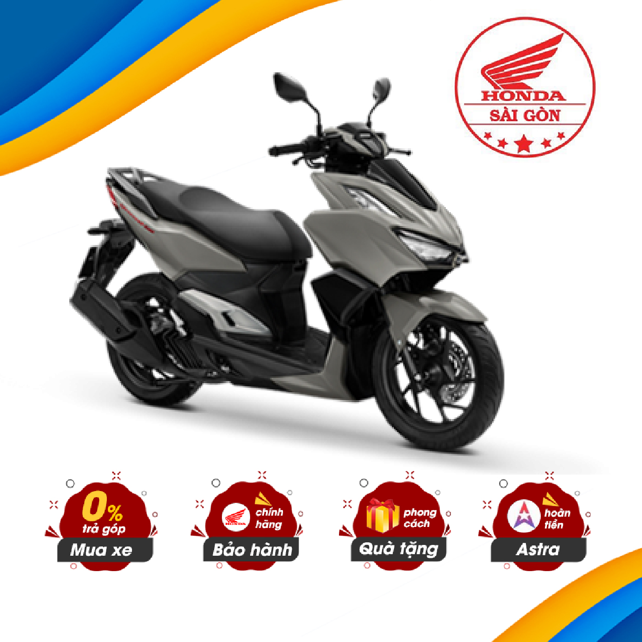 Xe Máy Honda VARIO 160 - Phiên Bản Thể Thao - Phanh ABS