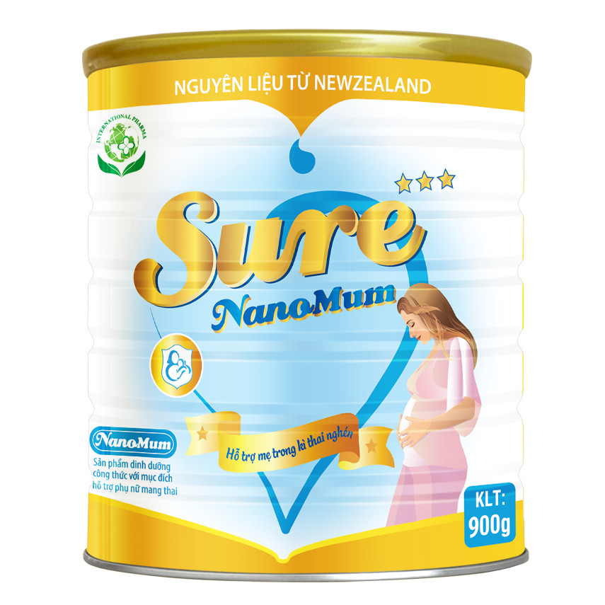 SỮA DINH DƯỠNG CHO MẸ BẦU SURENANO MUM 900G