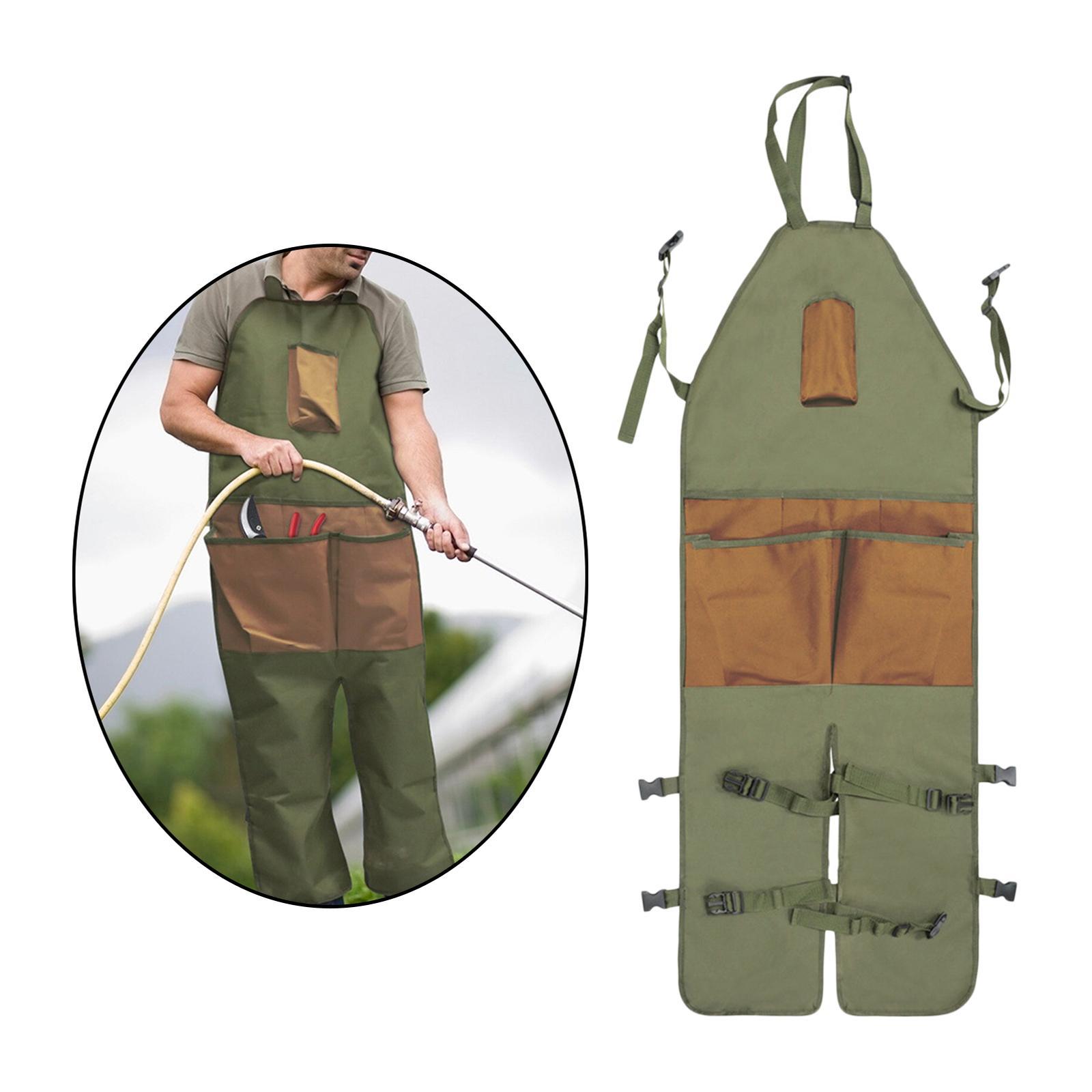 Heavy Duty Oxford Cloth Work Apron Farm Pinafore Carpenter Tool Outdoor
