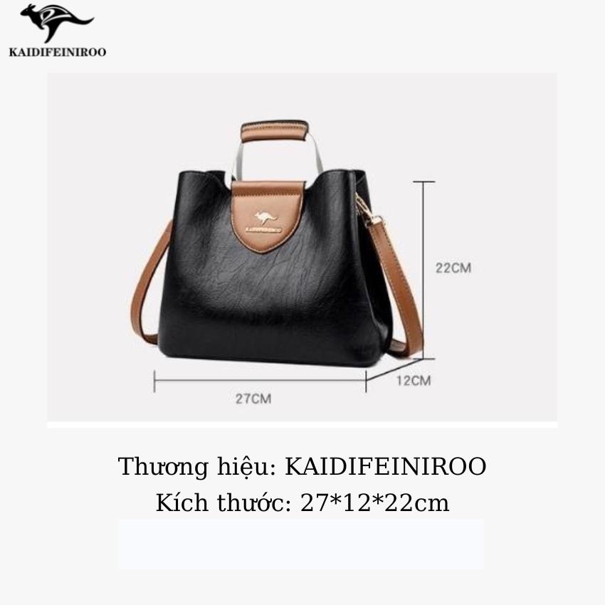 Túi xách nữ thời trang cao cấp công sở Hàn Quốc đẹp KAIDIFEINIROO KF06 (5860) Size 27cm