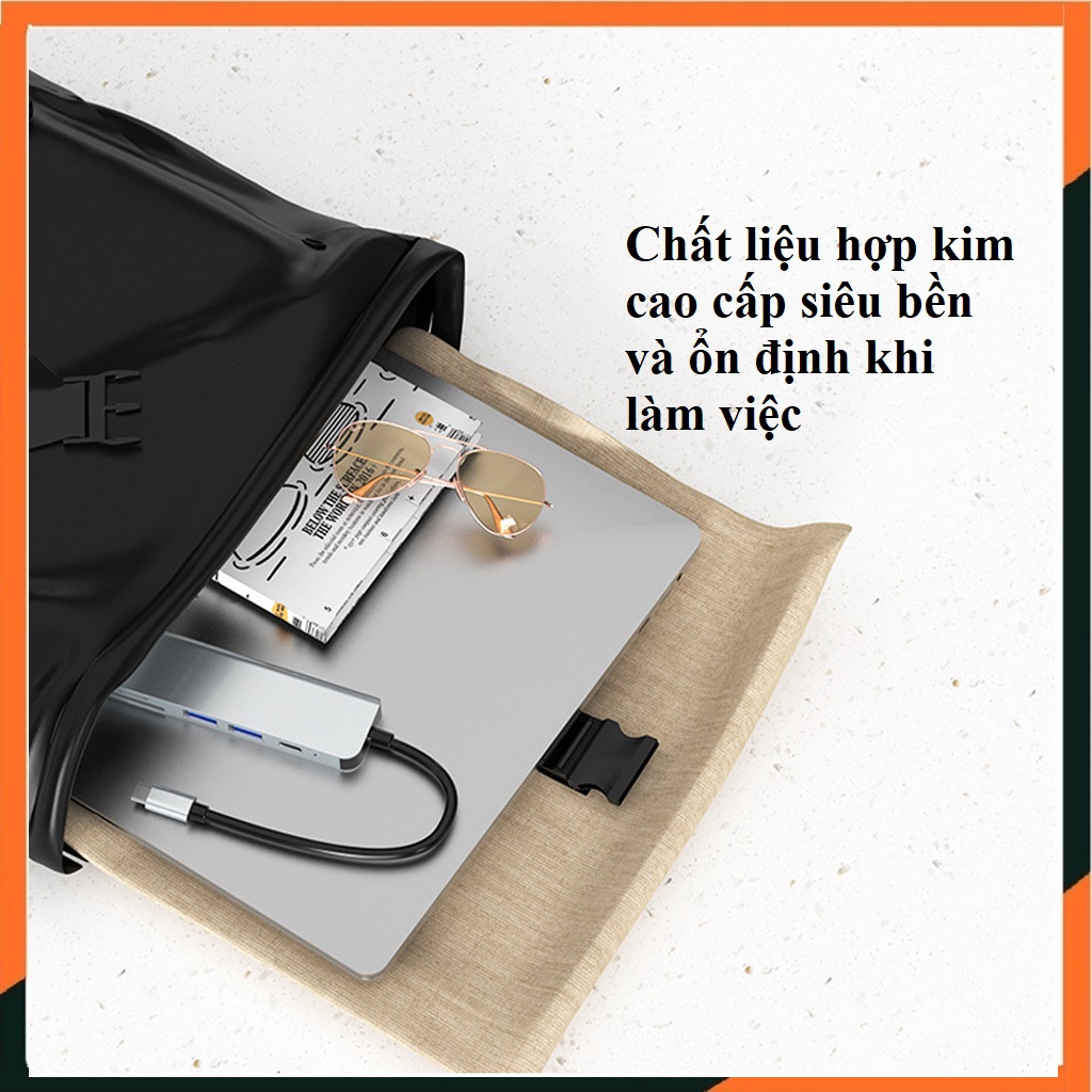 Hub Type C To HDMI 6in1 Chuẩn HDTV, Cổng Chuyển Đổi Type C, Dùng Cho Smartphone, Tivi, Laptop, PC, Máy Chiếu - Hàng Chính Hãng