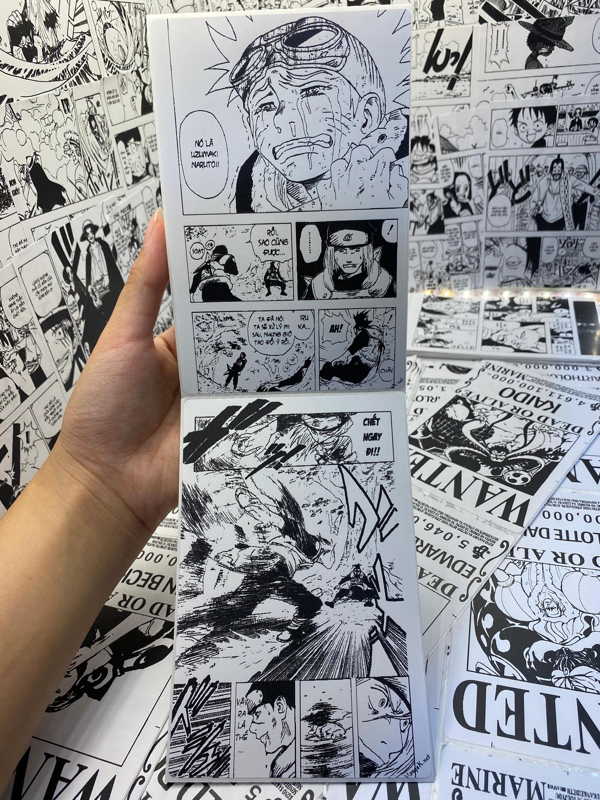 50 Miếng Truyện Tranh Dán Tường Truyện Tranh One Piece - Naruto - Dragon Ball - 7 Viên Ngọc Rồng - Thanh Gươm Diệt Quỷ - 25T Dragon Ball SP