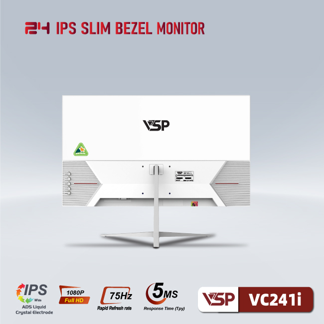 Màn hình máy tính 24inch VSP VC241i - Hàng chính hãng TECH VISION phân phối