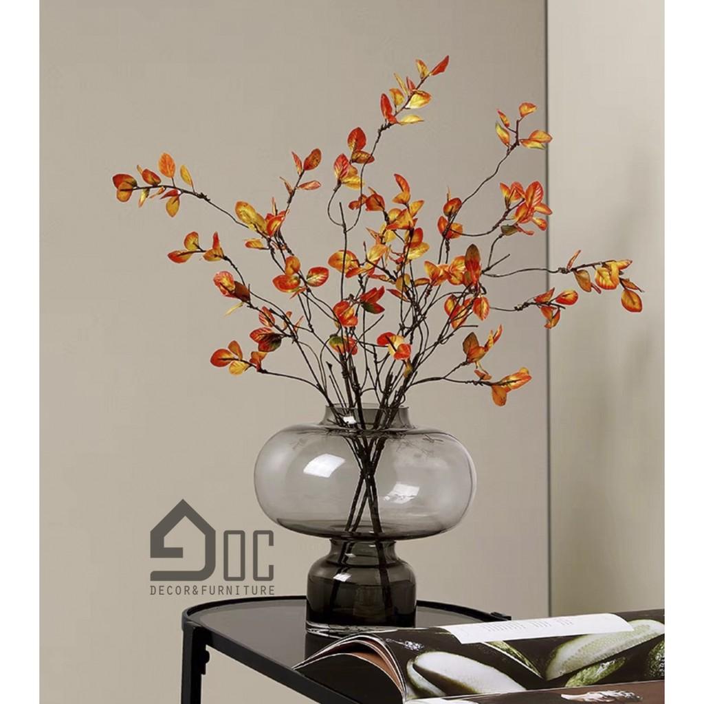 Cành Lá Trang Trí đẹp nhiều màu sắc trang trí, decor phòng khách, nhà hàng, quán coffee