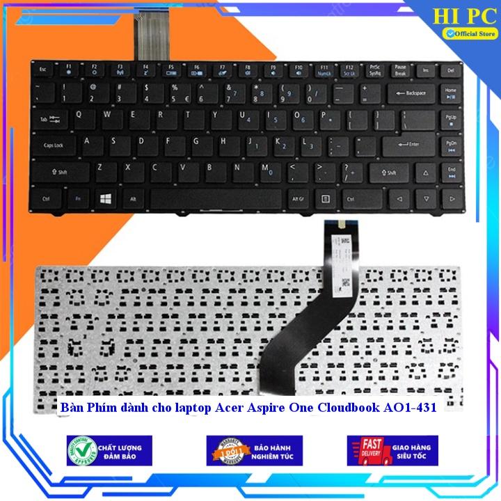 Bàn Phím dành cho laptop Acer Aspire One Cloudbook AO1-431 - Hàng Nhập Khẩu