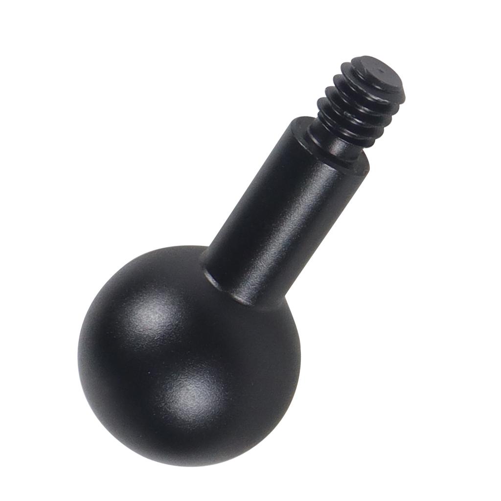 20Mm Đầu Bi Gắn Vít 1/4 "Bộ Chuyển Đổi Cho Gopro Insta360 Camera Hành Động Giá Đỡ Điện Thoại Định Vị GPS Giá Đỡ Chân đế Khớp Bóng Nền
