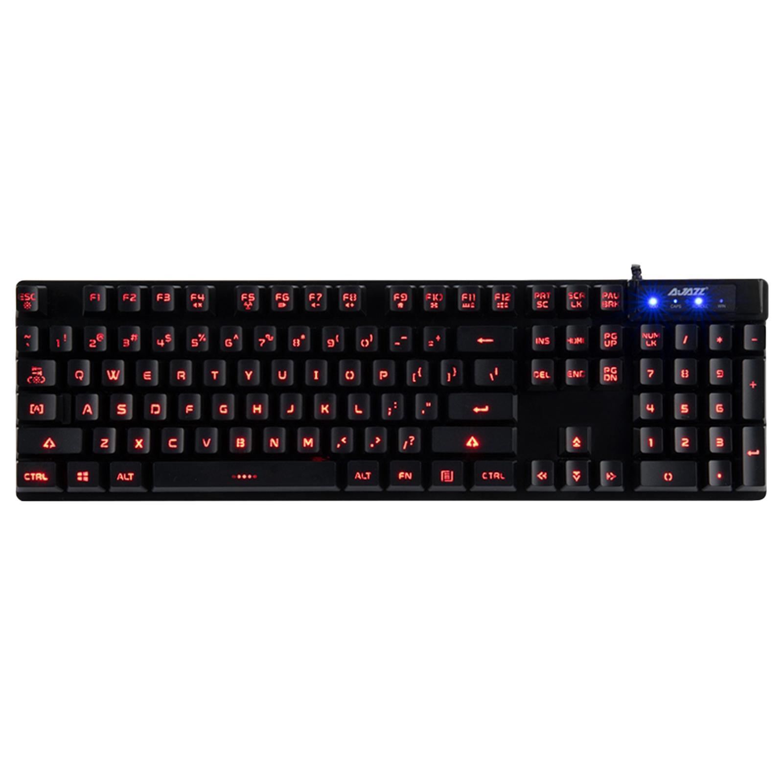 Gaming Keyboard 104Key Computer RGB Keys  Working Daily Use