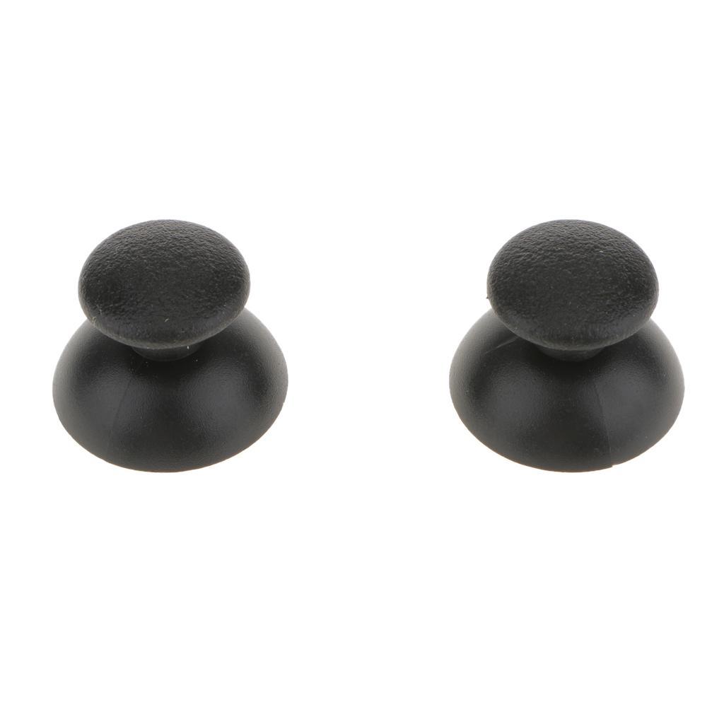 2x Joystick Controller Thumbstick for PS3 Controller Black-Big Hole
