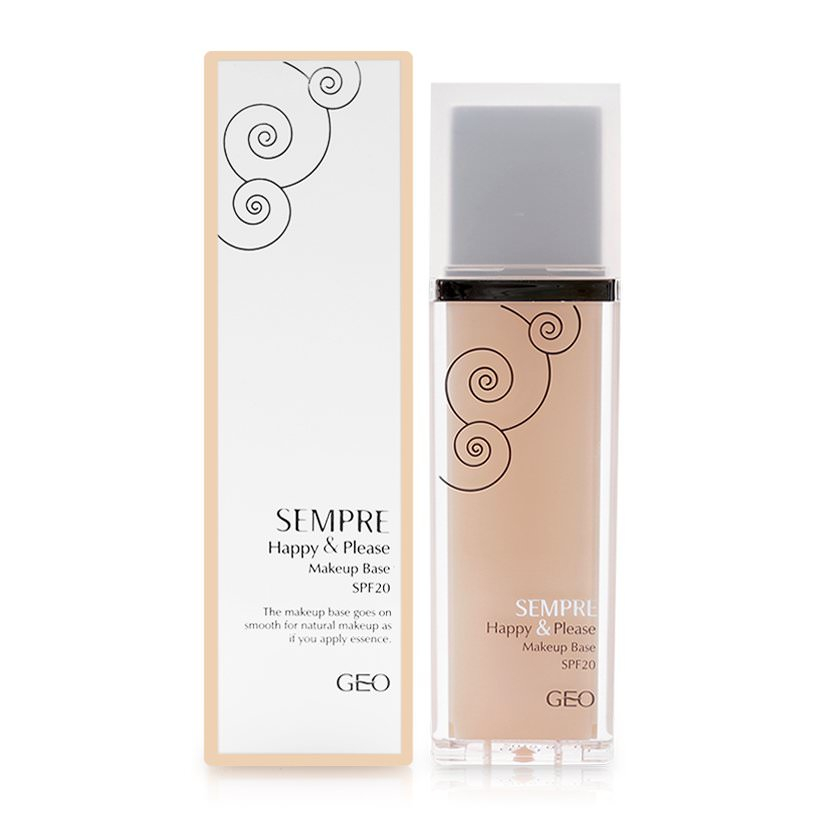 Kem Lót Trang Điểm Sempre H&amp;P Makeup Base Spf20 #1 Skin Beige Geo