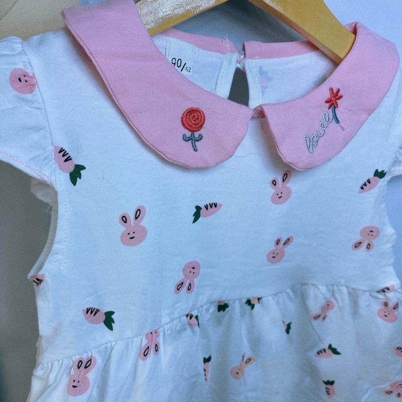 Váy hồng thỏ cà rốt