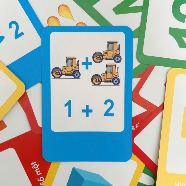 Sách - Flashcard - Bộ Thẻ Thông Minh - Bé Học Toán (1-6 Tuổi) (Tái Bản 2025)