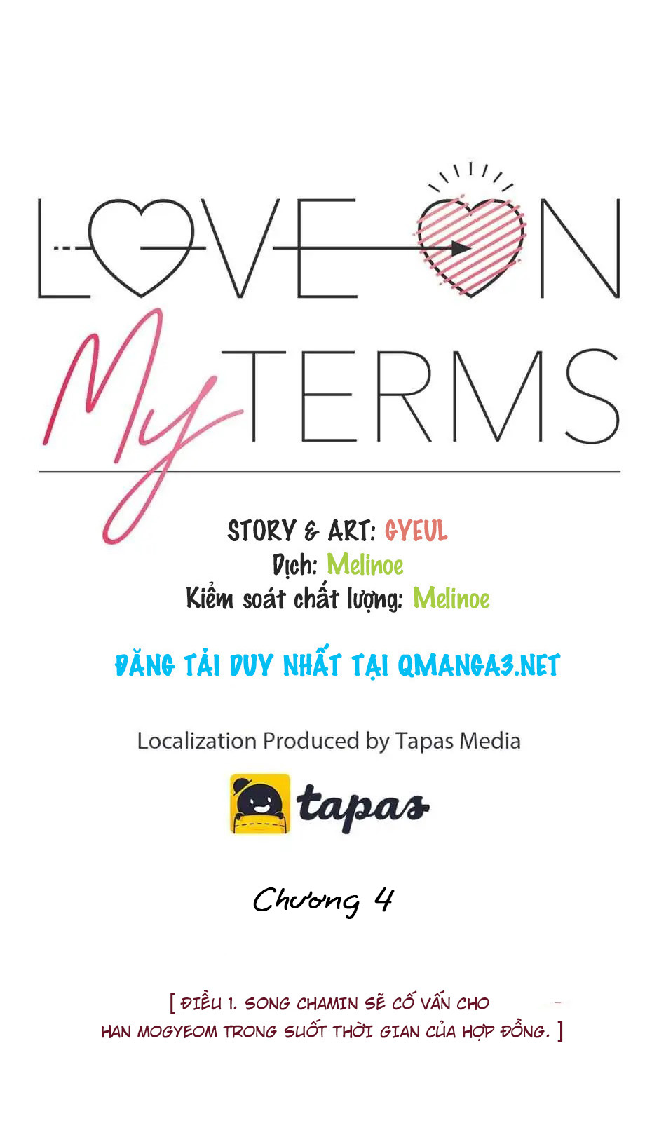 love on my terms chapter 4 1