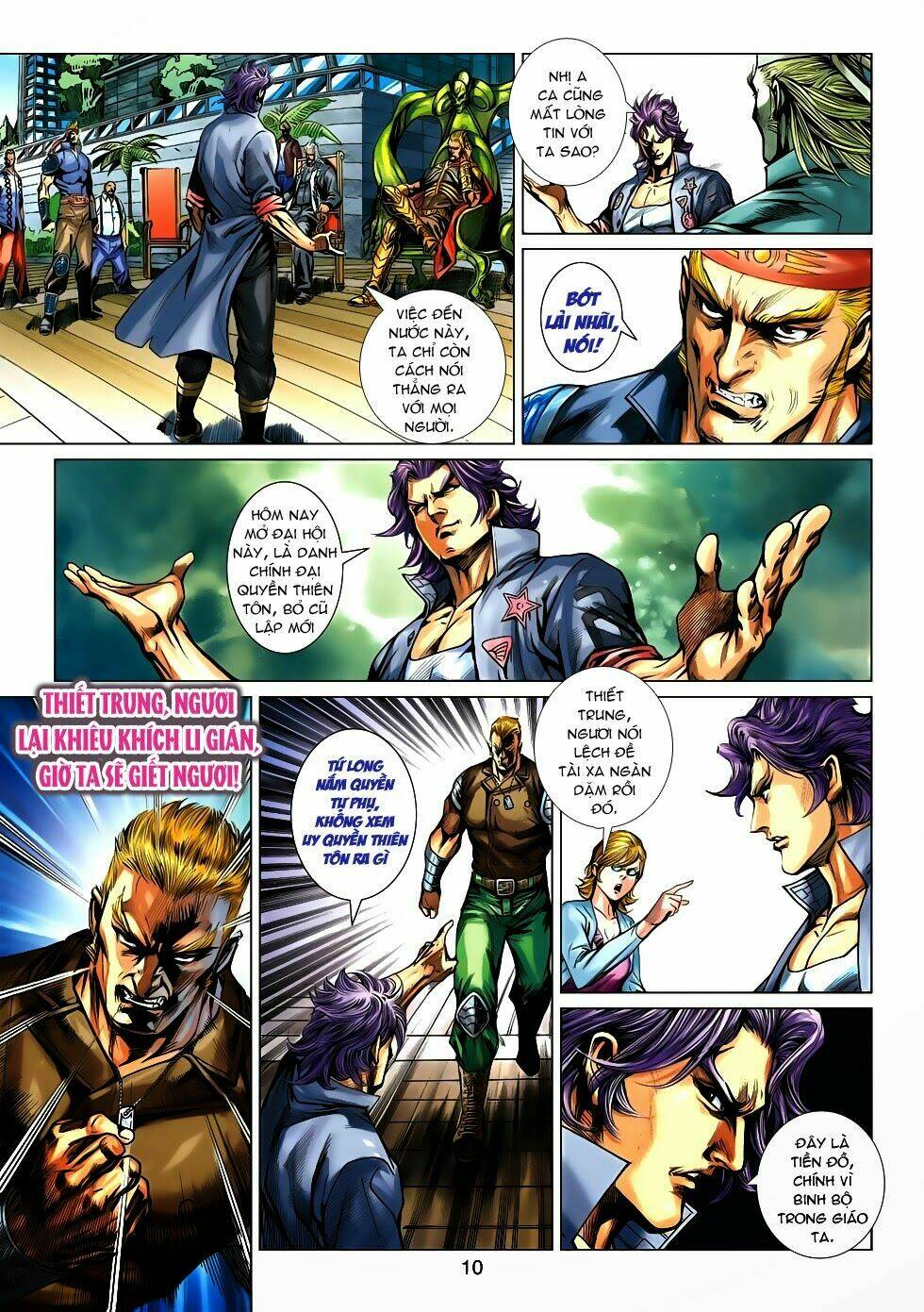 tân tác long hổ môn chapter 550 10