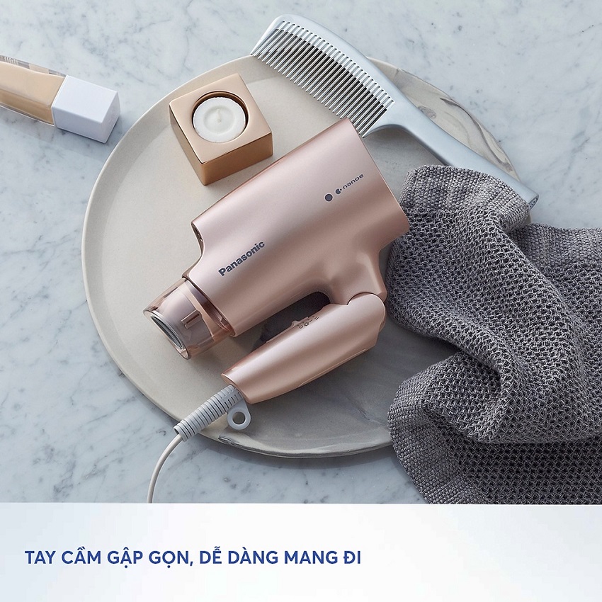 Máy Sấy Tóc Dưỡng Ẩm Nanoe Panasonic EH-NA27PN645 - Hàng Chính Hãng