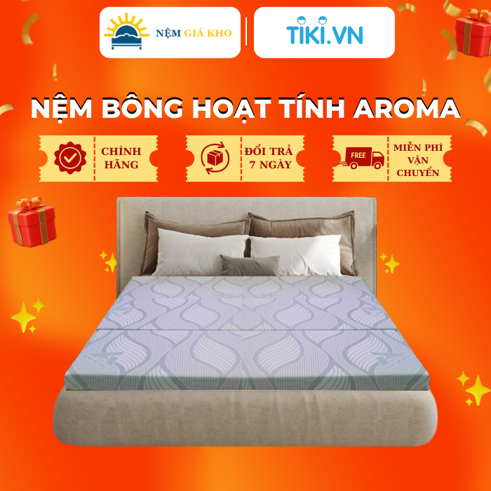 Nệm bông hoạt tính Aroma