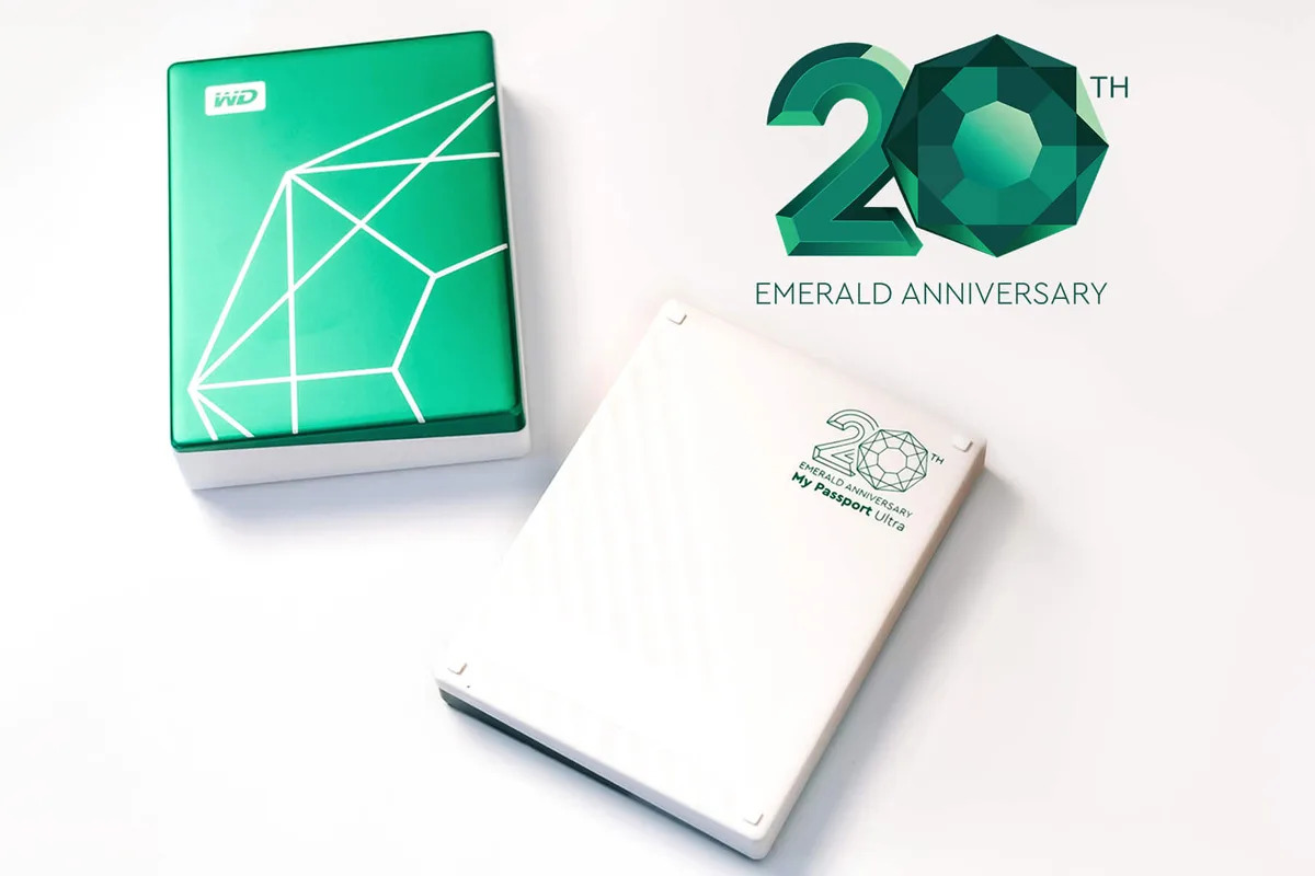 Ổ cứng di động HDD WD My Passport Ultra Green Limited dung lượng 2TB USB 3.2 Gen 1 hàng chính hãng